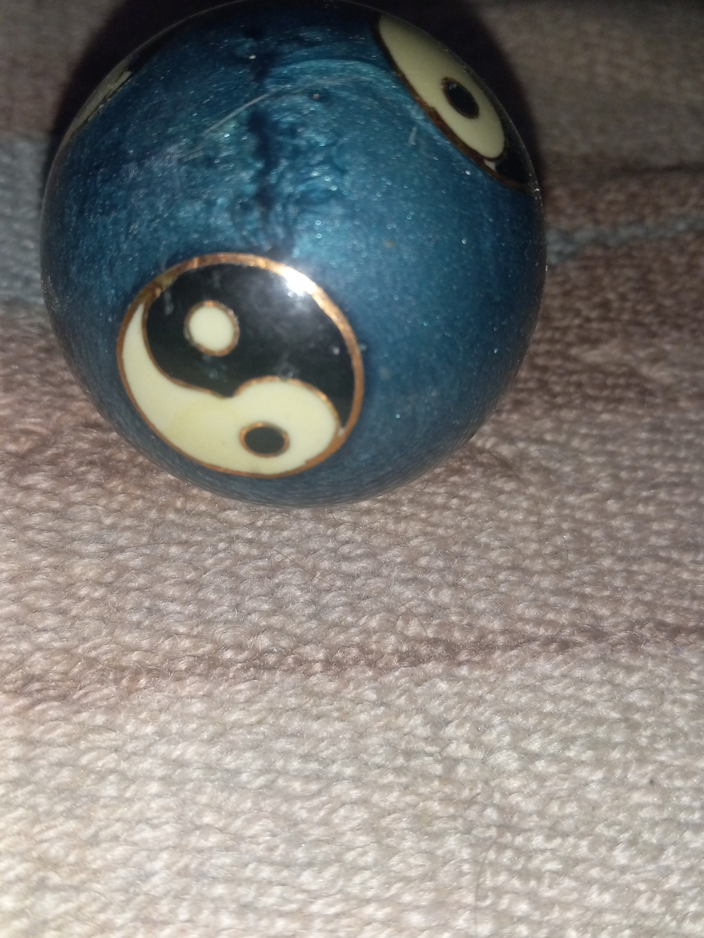 Stress BALL             Yin Yang Calms. Decorative Sphere - Home Accent